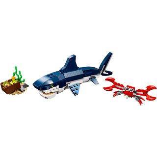 LEGO Creator 31088 Bewohner der Tiefsee 3-in-1 Set für Kinder