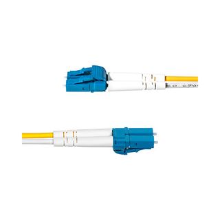 10.00m Startech LWL Anschlusskabel OS2 LC Stecker auf LC Stecker Gelb