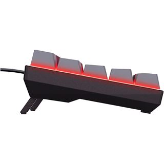 Trust GXT 867 ACIRA Mechanische Gaming Tastatur USB Deutsch schwarz