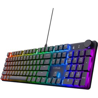 Trust GXT 866 TORIX Mechanische Gaming Tastatur USB Deutsch schwarz