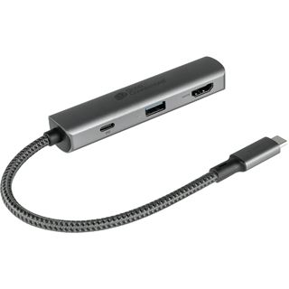 GoodConnections HUB-C002A USB-C HUB 3-Port 1xHDMI; 1xUSB-C; 1xUSB 3.0