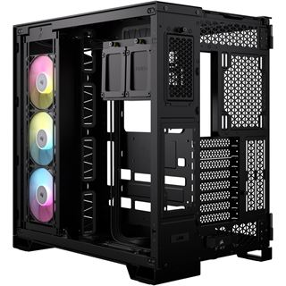 Corsair 6500X RGB Midi Tower ohne Netzteil schwarz