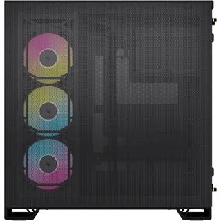 Corsair 6500X RGB Midi Tower ohne Netzteil schwarz