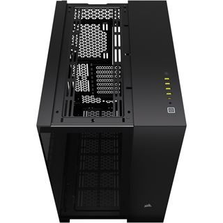Corsair 6500X RGB Midi Tower ohne Netzteil schwarz