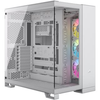 Corsair 6500X RGB Midi Tower ohne Netzteil weiss