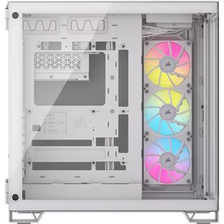 Corsair 6500X RGB Midi Tower ohne Netzteil weiss