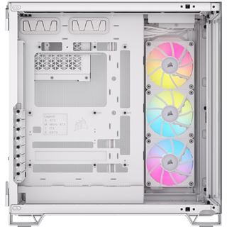Corsair 6500X RGB Midi Tower ohne Netzteil weiss