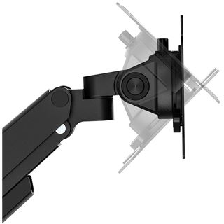 NEOMOUNTS Next Slim Desk Mount Single Display topfix clamp and