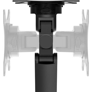 NEOMOUNTS Next Slim Desk Mount Double Display topfix clamp and