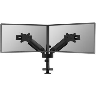 NEOMOUNTS Next One SL Desk Mount Double Display Sliding VESA topfix