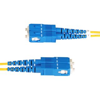 5.00m Startech LWL Anschlusskabel OS2 LC Stecker auf SC Stecker