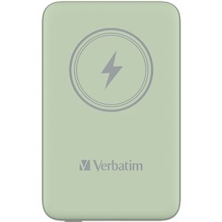 10.000 mAh Verbatim MAG WIREL POWER BANK GREEN