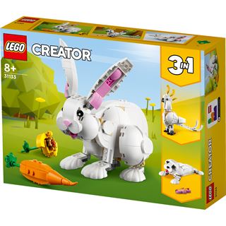 LEGO Creator 3in1 31133 Weißer Hase Tierspielzeug