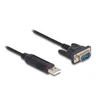 0,50m Delock USB 2.0 zu Seriell RS-232 Adapter