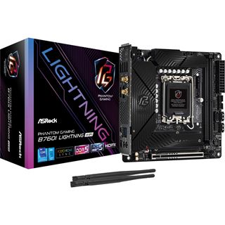 ASRock Phantom Gaming B760I Lightning WIFI Intel B760 So. 1700 DDR5