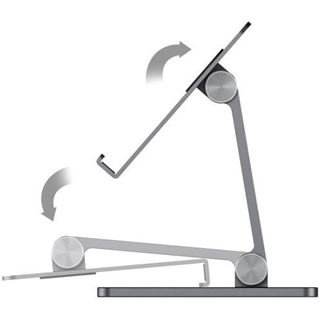 Alogic Universal-Tabletständer verstellbar Alu space grey