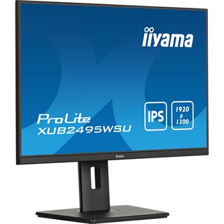 24" (60,96cm) iiyama ProLite XUB2495WSU-B7 schwarz 1920x1200 1x