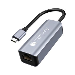 Techly USB 3.1 Typ C auf RJ45 Adapter