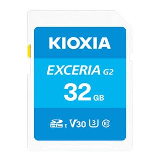 32GB KIOXIA Exceria G2 SD Card
