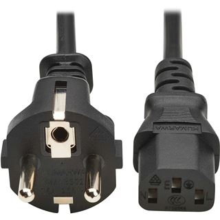 (&euro;2,97*/1m) 3.00m EATON Stromkabel C13 auf Schutzkontakt Stecker