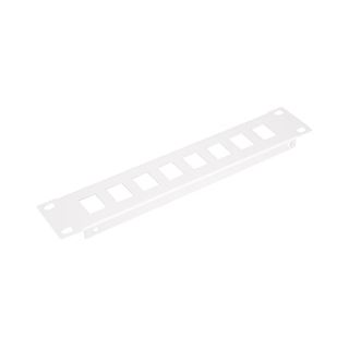 Equip Patchpanel 10" mit Keystone Montage 1U, grau