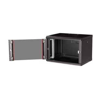 Equip Serverschrank 19" 07U 600x450mm schwarz