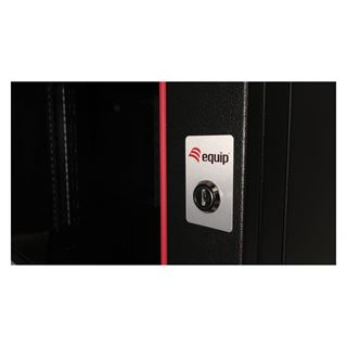 Equip Serverschrank 19" 07U 600x450mm schwarz