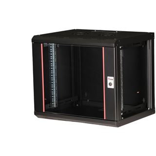 Equip Serverschrank 19" 09U 600x450mm schwarz