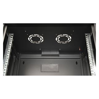 Equip Serverschrank 19" 09U 600x450mm schwarz