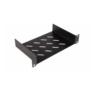 Equip Fachboden fest 10" f&uuml;r Serverschr&auml;nke, 1U 15cm sw