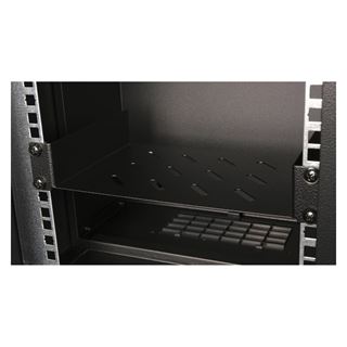 Equip Fachboden fest 10" f&uuml;r Serverschr&auml;nke, 1U 15cm sw