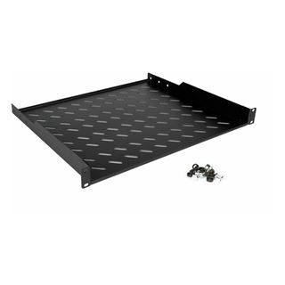 Equip Fachboden fest 19" f&uuml;r Serverschr&auml;nke, 1U 60cm sw