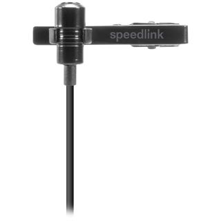 Speedlink Mikrofon SPES, zum Anstecken, Metalclip, schwarz retail