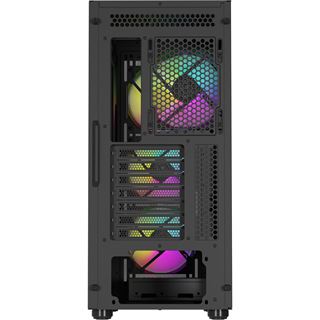 Genesis Gehäuse DIAXID 605 ARGB mit Sichtfenster schwarz