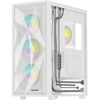 Genesis Gehäuse DIAXID 605 ARGB mit Sichtfenster weiß