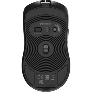 Genesis Gaming Maus ZIRCON 500 kabellos schwarz