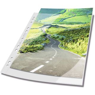 Durable Prospekthüllen A4 PREMIUM rPP 100 Stück transpare