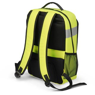 Dicota Backpack HI-VIS Base 24 litre yellow