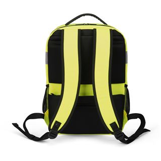 Dicota Backpack HI-VIS Base 24 litre yellow