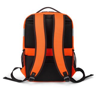 Dicota Backpack HI-VIS Base 24 litre orange