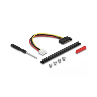 Delock M.2 Key A+E zu PCIe x16 NVMe Adapter gewinkelt mit 20 cm Kabel