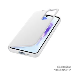 Samsung Smart View Wallet Cover White, f&uuml;r Galaxy A55,