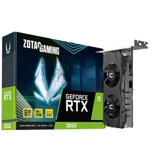 6GB ZOTAC GeForce RTX 3050 LP Aktiv PCIe 4.0 x16 (x8) (Retail)