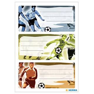 Herma Schuletiketten Vario Fu&szlig;ball (5598)