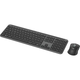 Logitech MK950 Signature Slim Combo Deutsch USB und Bluetooth Graphite