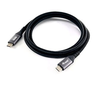 (&euro;9,95*/1m) 2.00m Equip USB-C Anschlusskabel USB 4.0 Stecker auf