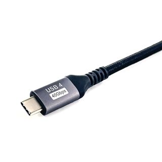 (&euro;9,95*/1m) 2.00m Equip USB-C Anschlusskabel USB 4.0 Stecker auf