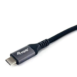 (&euro;9,95*/1m) 2.00m Equip USB-C Anschlusskabel USB 4.0 Stecker auf