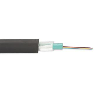 1.00m Digitus LWL Verlegekabel OM4 ohne Stecker auf ohne Stecker