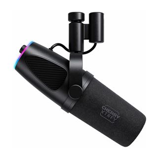Cherry XTRFY MIK NGALE X USB-C + XLR Mikrofon schwarz